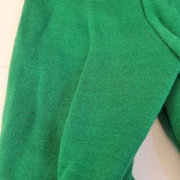 Vintage Infant Sweatpants Green Size Small Elastic Waist USA Made 70s 80s - Picture 3 of 5